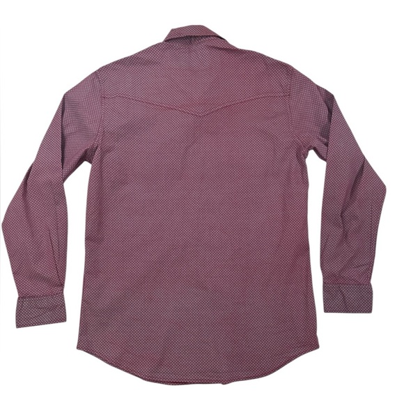 Rafter C Men’s Western pearl snap Long sleeve size M - Picture 4 of 7